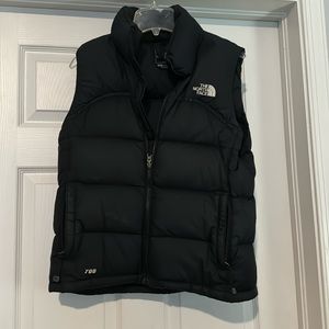The North Face Down puff vest, Black Size Small